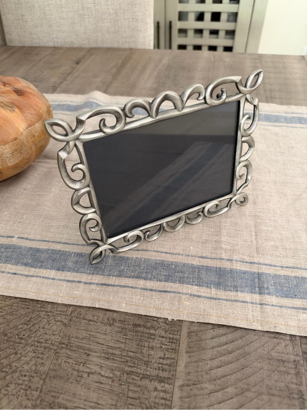 5 x7 Pewter Frame.